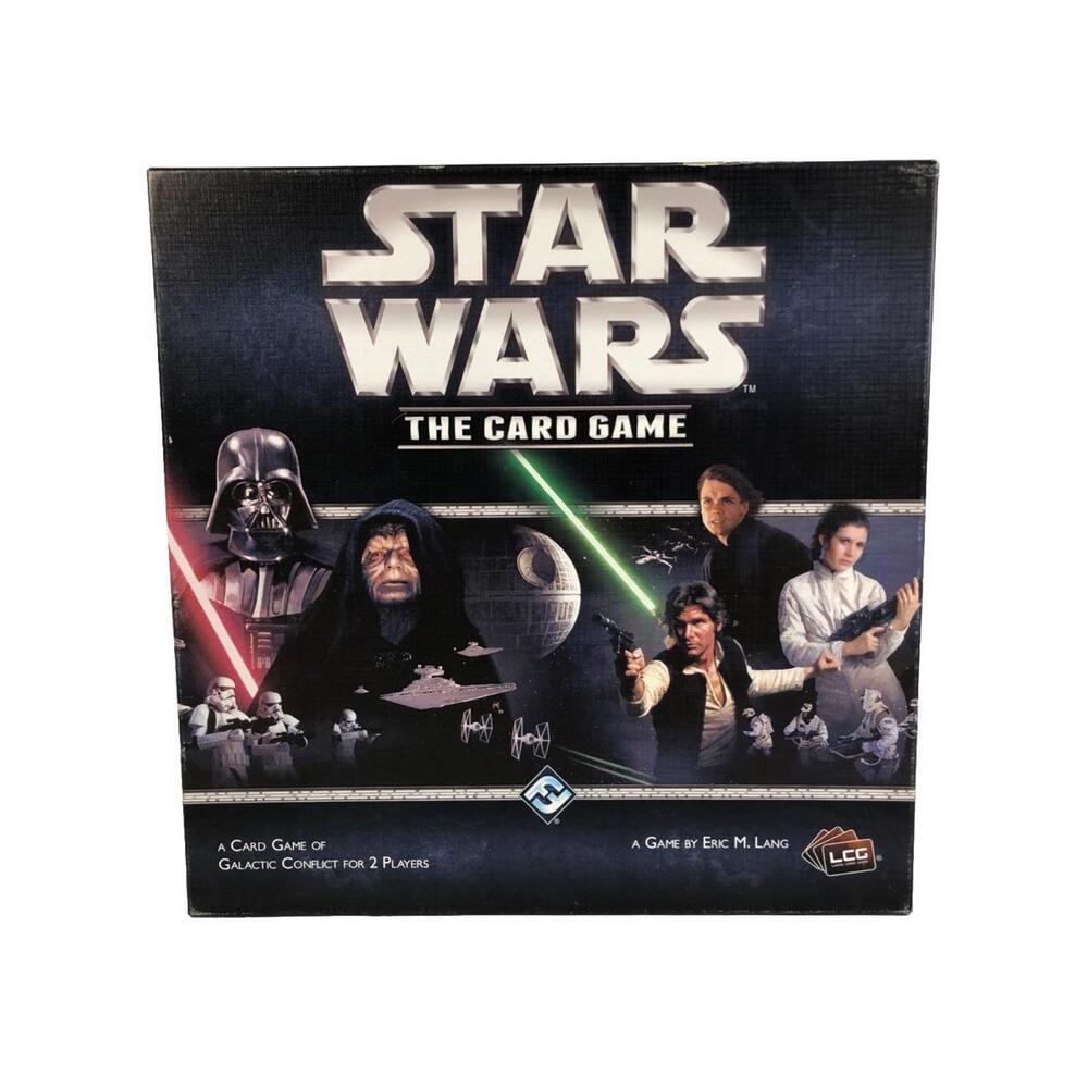 Star Wars: The Card Game Fantasy Flight Games Used Lot- Core + Expansions ShelfF